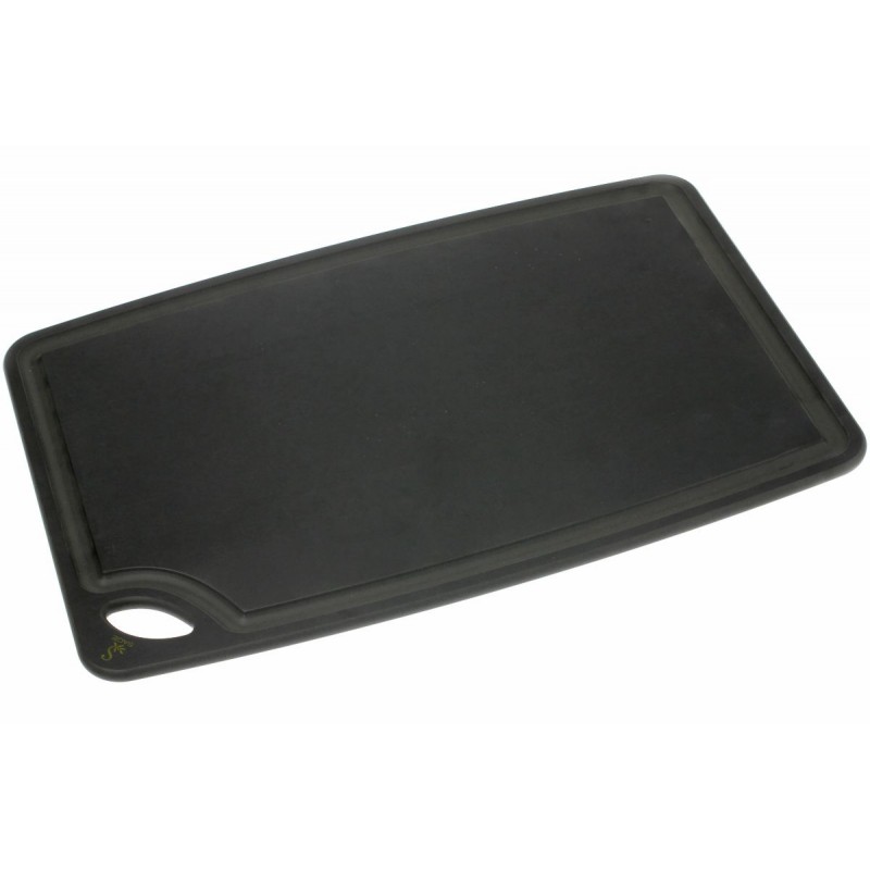 Planche à Découper Fine en Fibre Bois Noir Paperstone Récupérateur Jus 45x30cm - Sage