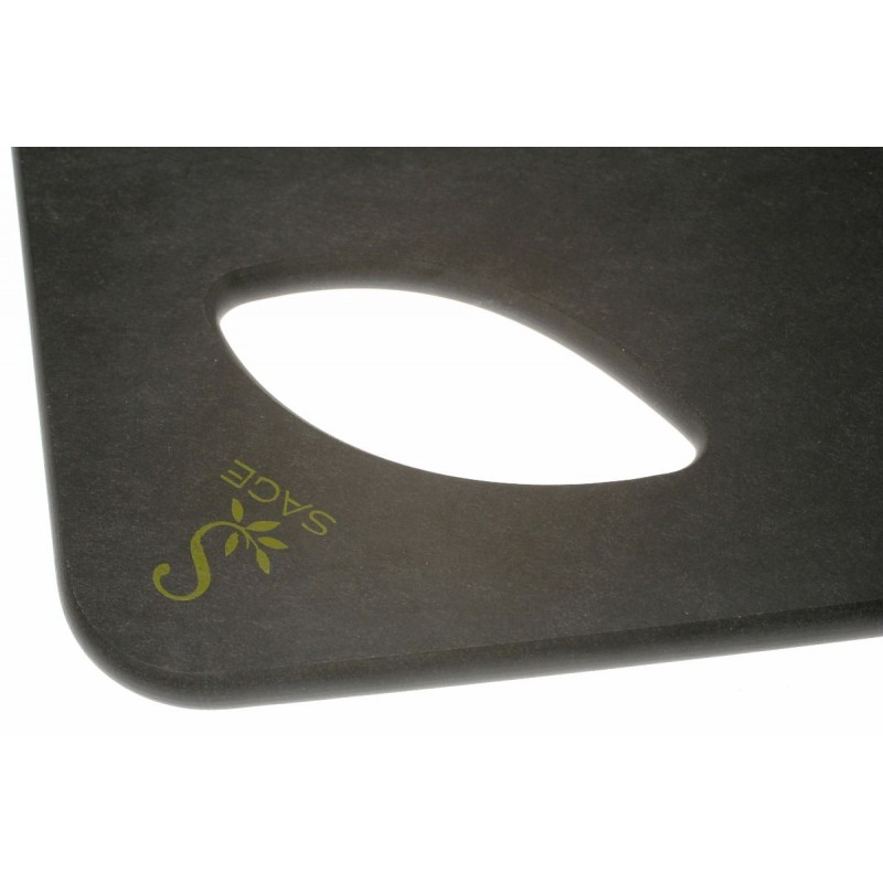 Dunne Snijplank van Paperstone-vezels 30x45 cm Zwart - Sage