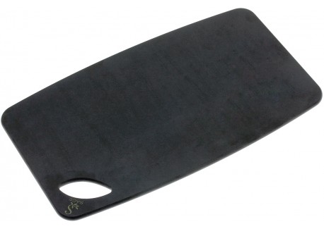 Dunne Snijplank van Paperstone-vezels "Bar" 15 x 27 cm Zwart - Sage