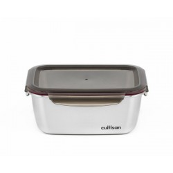 Flora Box Rectangulaire Haute Inox Micro Onde 1,8 L - Cuitisan Flora Box Rectangulaire Haute Inox Micro Onde 1,8 L - Cuitisan