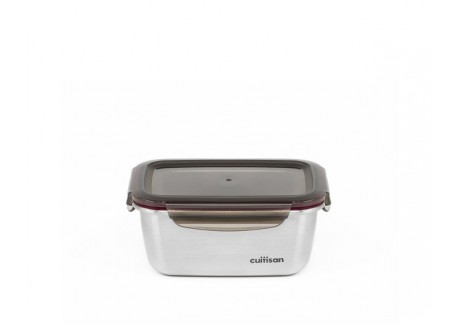 Flora Box Rectangulaire Haute Inox Micro Onde 980 ml - Cuitisan