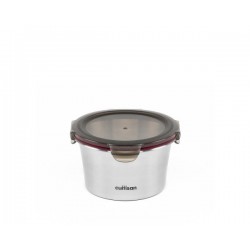 Flora Box Ronde Haute Inox Micro Onde 920 ml - Cuitisan Flora Box Ronde Haute Inox Micro Onde 920 ml - Cuitisan