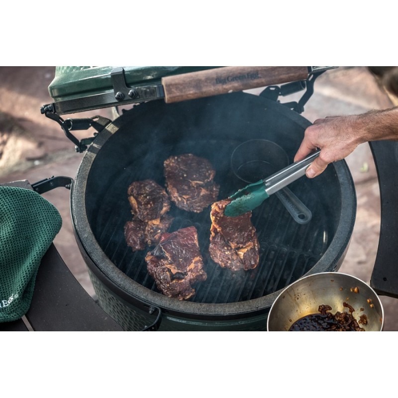 Big Green Egg - Poêlon Fonte à Sauce/Marinade 12 cm avec Pinceau - Les  Secrets du Chef