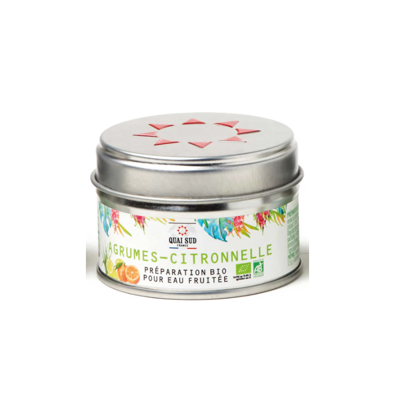 Coffret Préparations Bio pour Eaux Fruitées  - Quai Sud