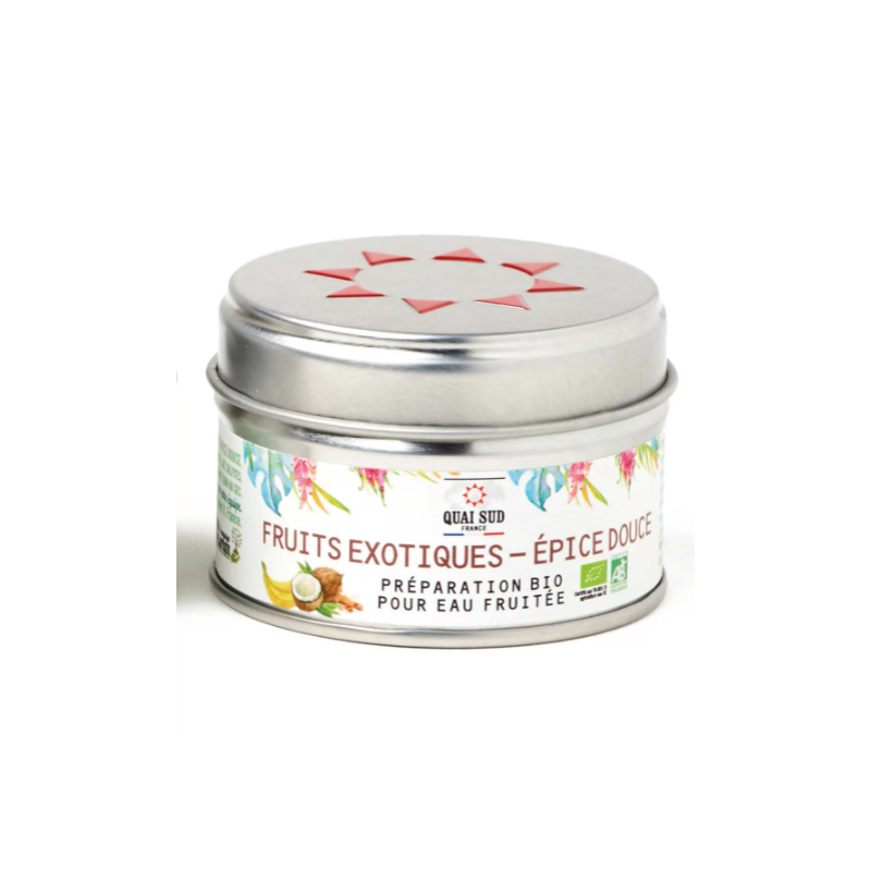Coffret Préparations Bio pour Eaux Fruitées  - Quai Sud
