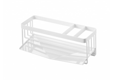 Tower Porte Bouteilles et Eponges Blanc - Yamazaki