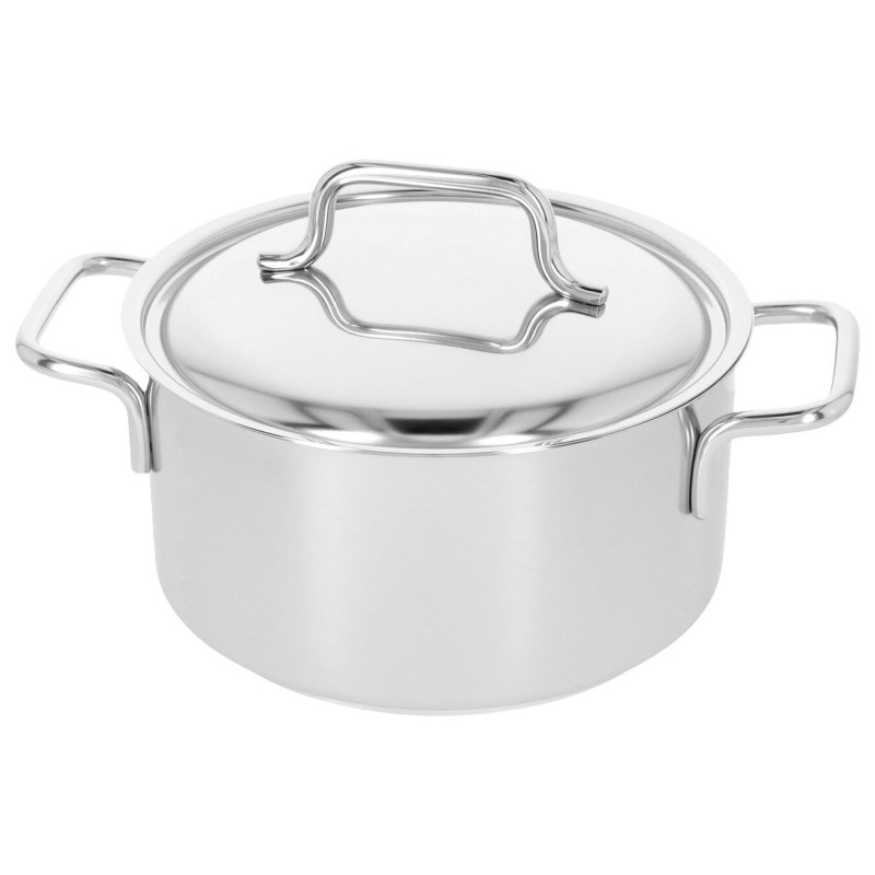 Demeyere - Apollo 7 Casserole avec Couvercle Inox 18 cm 2,2 L - Les Secrets  du Chef