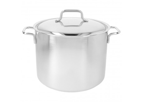 Apollo 7 Marmite avec Couvercle Inox 24 cm 8 L - Demeyere