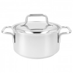 Apollo 7 Casserole avec Couvercle Inox 16 cm 1,5 L - Demeyere Apollo 7 Casserole avec Couvercle Inox 16 cm 1,5 L - Demeyere