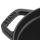 Cocotte Fonte Ovale 33 cm Noir Mat 6,7 l - Staub