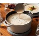 Cocotte Fonte Émaillée Ronde 26 cm Truffe Blanche 3,8 L  - Staub