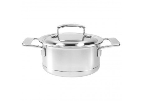 Silver 7 Kookpot RVS 16 cm 1,5 L met Deksel - Demeyere