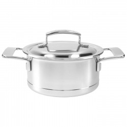 Silver 7 Casserole Inox 16 cm 1,5 L avec Couvercle - Demeyere Silver 7 Casserole Inox 16 cm 1,5 L avec Couvercle - Demeyere