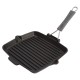 Grillpan met Siliconen Handvat 24 x 24 cm - Staub