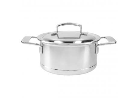Silver 7 Kookpot RVS 18 cm 2,2 L met Deksel - Demeyere