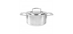 Silver 7 Casserole Inox 18 cm 2,2 L avec Couvercle