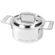 Silver 7 Casserole Inox 18 cm 2,2 L avec Couvercle - Demeyere