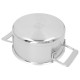 Silver 7 Casserole Inox 18 cm 2,2 L avec Couvercle - Demeyere
