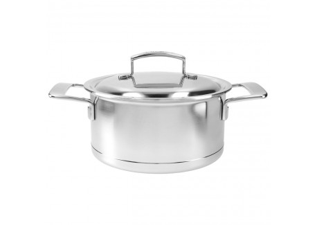 Silver 7 Kookpot RVS 20 cm 3 L met Deksel - Demeyere