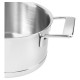 Silver 7 Casserole Inox 20 cm 3 L avec Couvercle - Demeyere