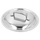 Silver 7 Casserole Inox 20 cm 3 L avec Couvercle - Demeyere