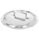 Silver 7 Casserole Inox 22 cm 4 L avec Couvercle - Demeyere