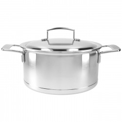 Silver 7 Casserole Inox 24 cm 5,2 L avec Couvercle - Demeyere Silver 7 Casserole Inox 24 cm 5,2 L avec Couvercle - Demeyere