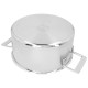 Silver 7 Casserole Inox 24 cm 5,2 L avec Couvercle - Demeyere