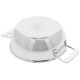 Silver 7 Cocotte Conique Inox 24 cm 3,3 L avec Couvercle - Demeyere