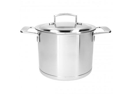 Silver 7 Soeppot 20 cm RVS 5 L met deksel - Demeyere