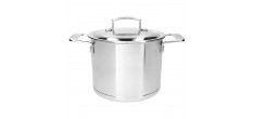 Silver 7 Marmite 20 cm Inox 5 L avec Couvercle