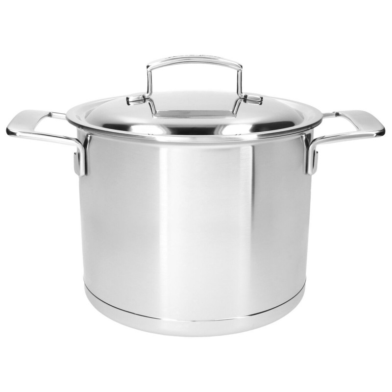 Set de 4 casseroles (8 pièces) en Inox - Faitout - Marmite - Tous