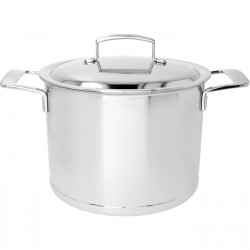 Silver 7 Marmite 24 cm 7,5 L avec Couvercle - Demeyere Silver 7 Marmite 24 cm 7,5 L avec Couvercle - Demeyere