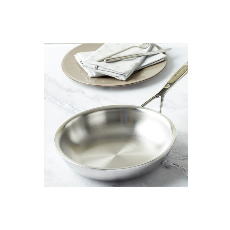 Silver 7 Poêle à Frire Inox 20 cm  - Demeyere