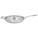 Silver 7 Poêle à Frire Inox 28 cm avec Contre-Poignée  - Demeyere