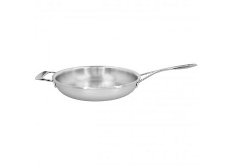 Silver 7 Poêle à Frire Inox 28 cm avec Contre-Poignée  - Demeyere