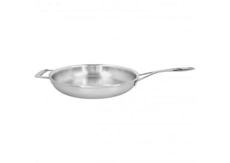 Silver 7 Poêle à Frire Inox 32 cm avec contre-poignée  - Demeyere