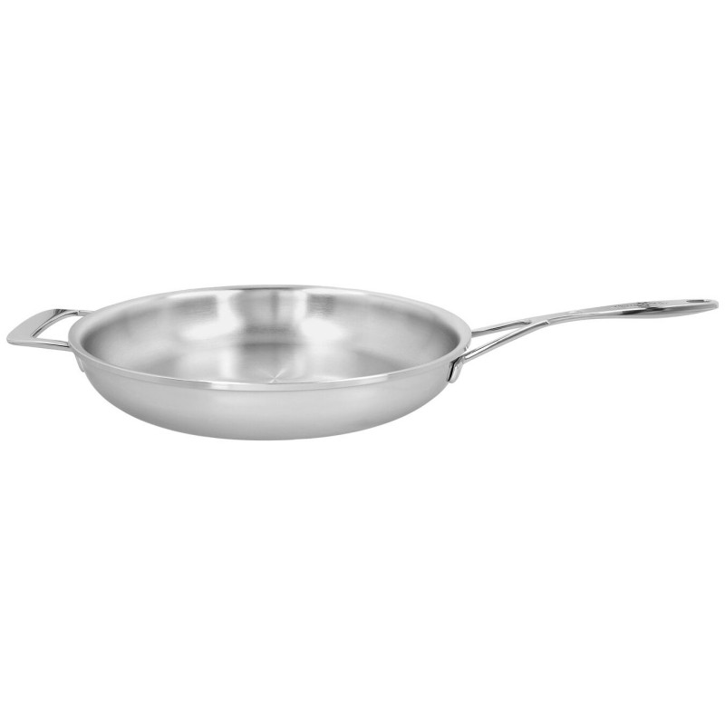 Silver 7 Poêle à Frire Inox 32 cm avec contre-poignée  - Demeyere