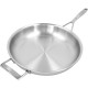 Silver 7 Poêle à Frire Inox 32 cm avec contre-poignée  - Demeyere