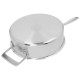 Silver 7 Sauteuse Basse Inox 24 cm 2,75 L avec Couvercle - Demeyere