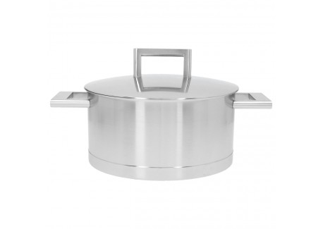 John Pawson 7 Casserole 20 cm 3 L avec Couvercle Inox - Demeyere