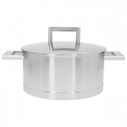 John Pawson 7 Casserole 20 cm 3 L avec Couvercle Inox - Demeyere John Pawson 7 Casserole 20 cm 3 L avec Couvercle Inox - Demeyere
