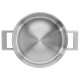 John Pawson 7 Casserole 20 cm 3 L avec Couvercle Inox - Demeyere