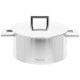 John Pawson 7 Casserole 24 cm 5,2 L avec Couvercle Inox - Demeyere