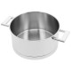 John Pawson 7 Casserole 24 cm 5,2 L avec Couvercle Inox - Demeyere