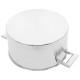 John Pawson 7 Casserole 24 cm 5,2 L avec Couvercle Inox - Demeyere