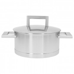 John Pawson 7 Casserole 16 cm 1,5 L avec Couvercle Inox - Demeyere John Pawson 7 Casserole 16 cm 1,5 L avec Couvercle Inox - Demeyere