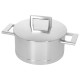 John Pawson 7 Casserole 18 cm 2,2 L avec Couvercle Inox - Demeyere