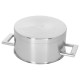 John Pawson 7 Casserole 18 cm 2,2 L avec Couvercle Inox - Demeyere