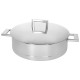 John Pawson 7 Faitout Bas 28 cm 4,8 L avec Couvercle Inox - Demeyere